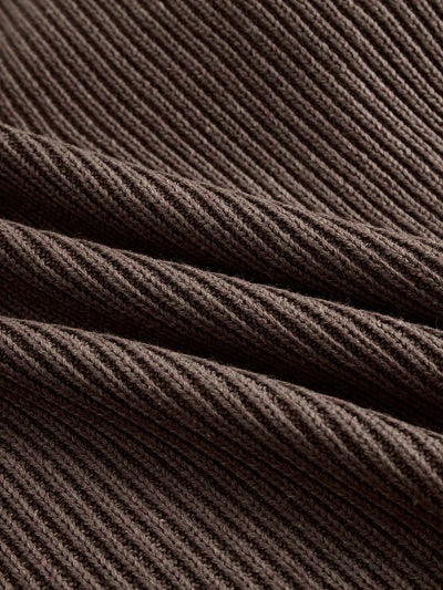 Emma Ruffled Knit Dress