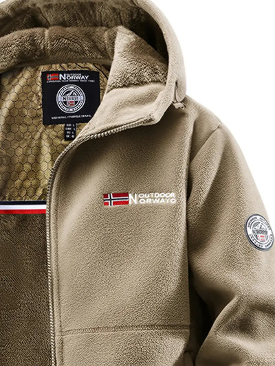 Norwayo Thermal Fleece Winter Jacket