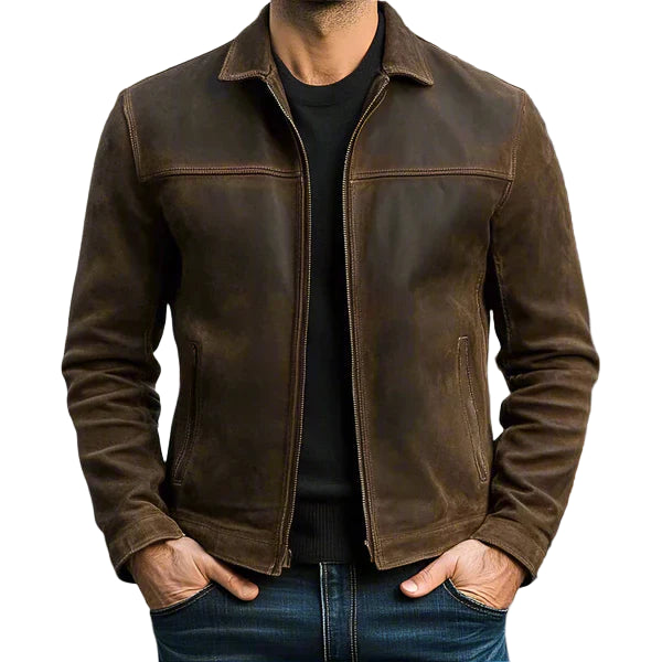 Vintage Leather Men's Jacket