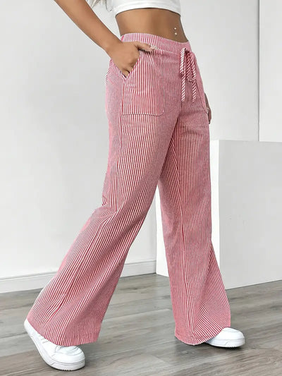 Elena Relaxed Stripe Pants