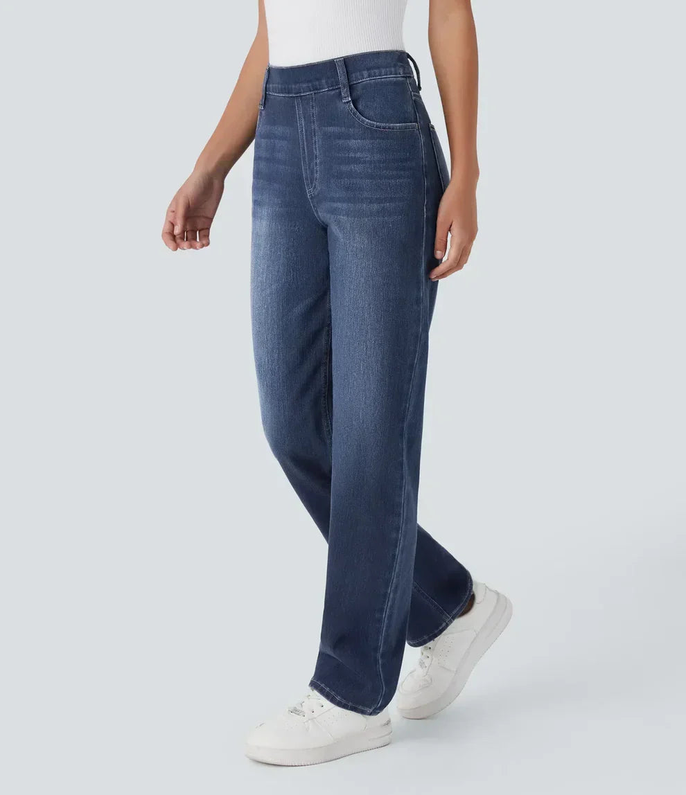 NOELLE High-Waisted Stretch Pants