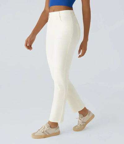 NOELLE High-Waisted Stretch Pants