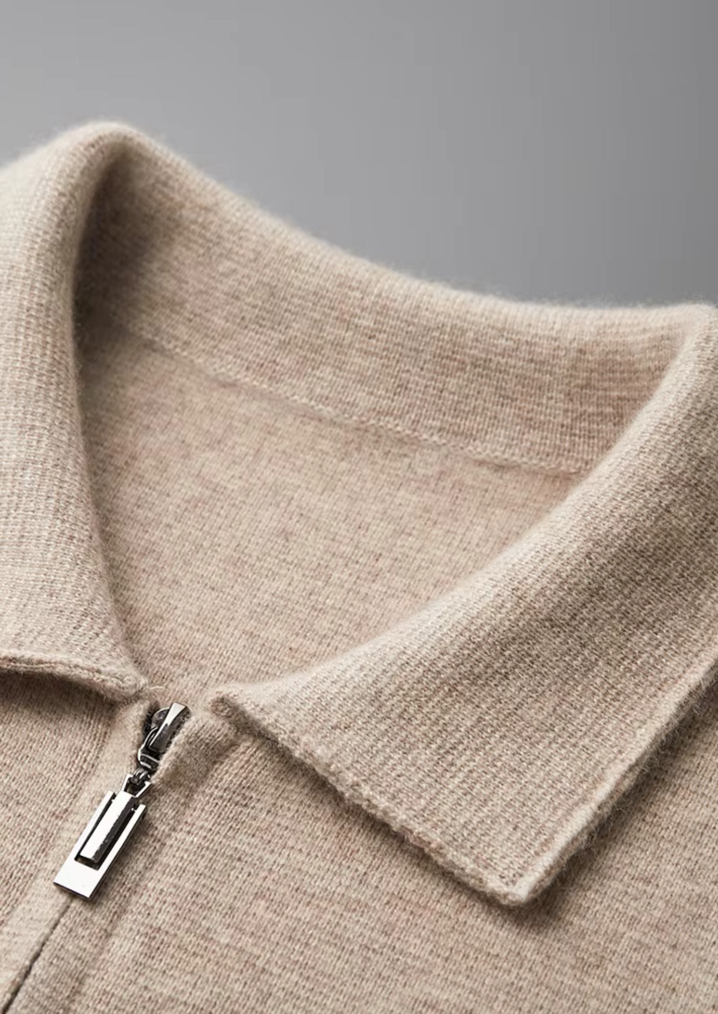 Ultra-Fine Merino Wool Zip