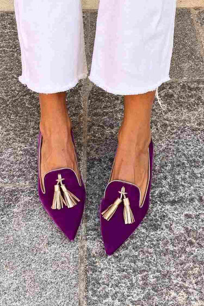 Amelie Tassel Loafers