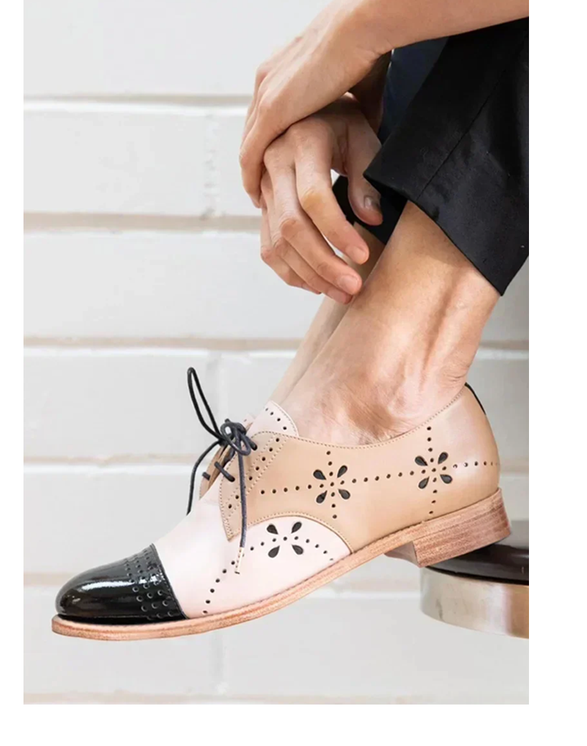 Brinley Two-Tone Oxfords