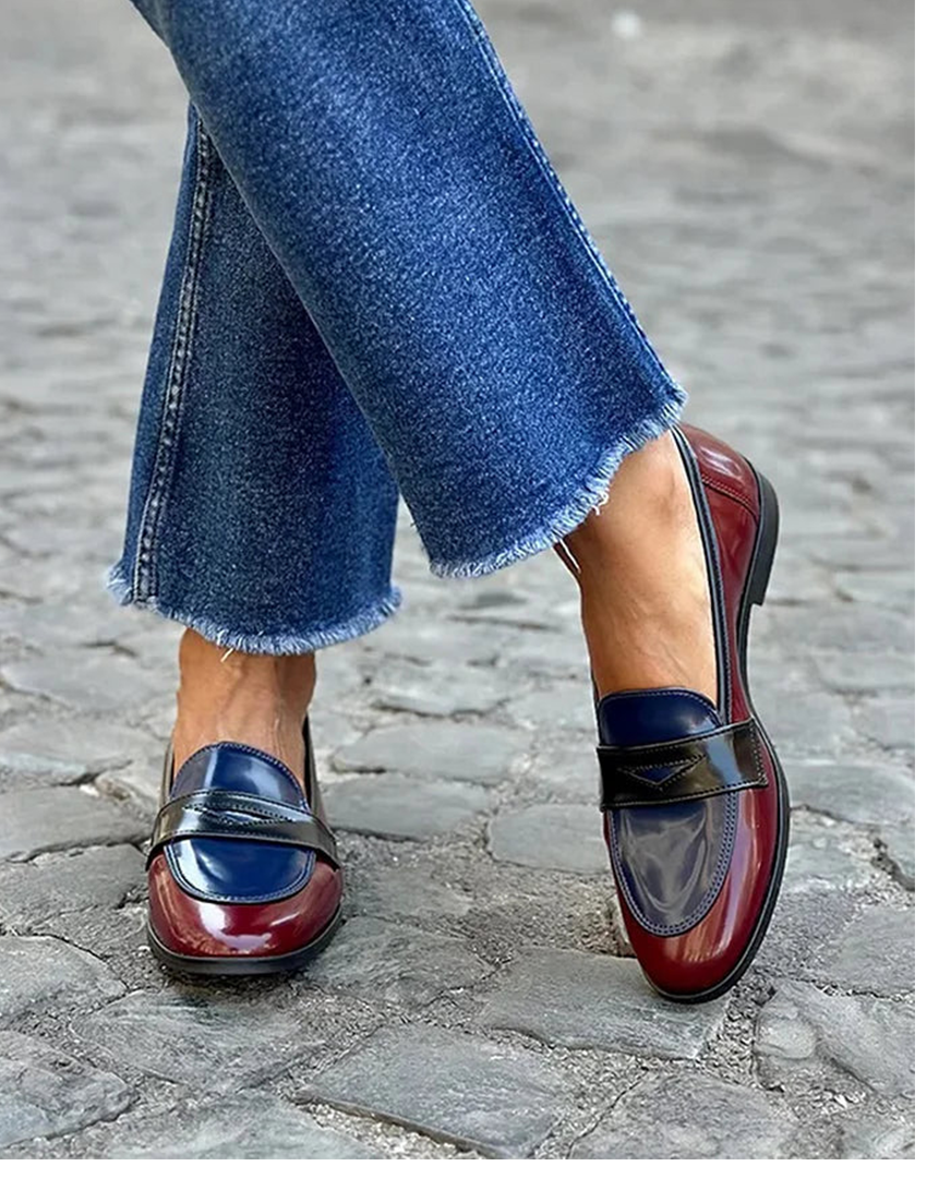 Emeryn Tricolor Loafers