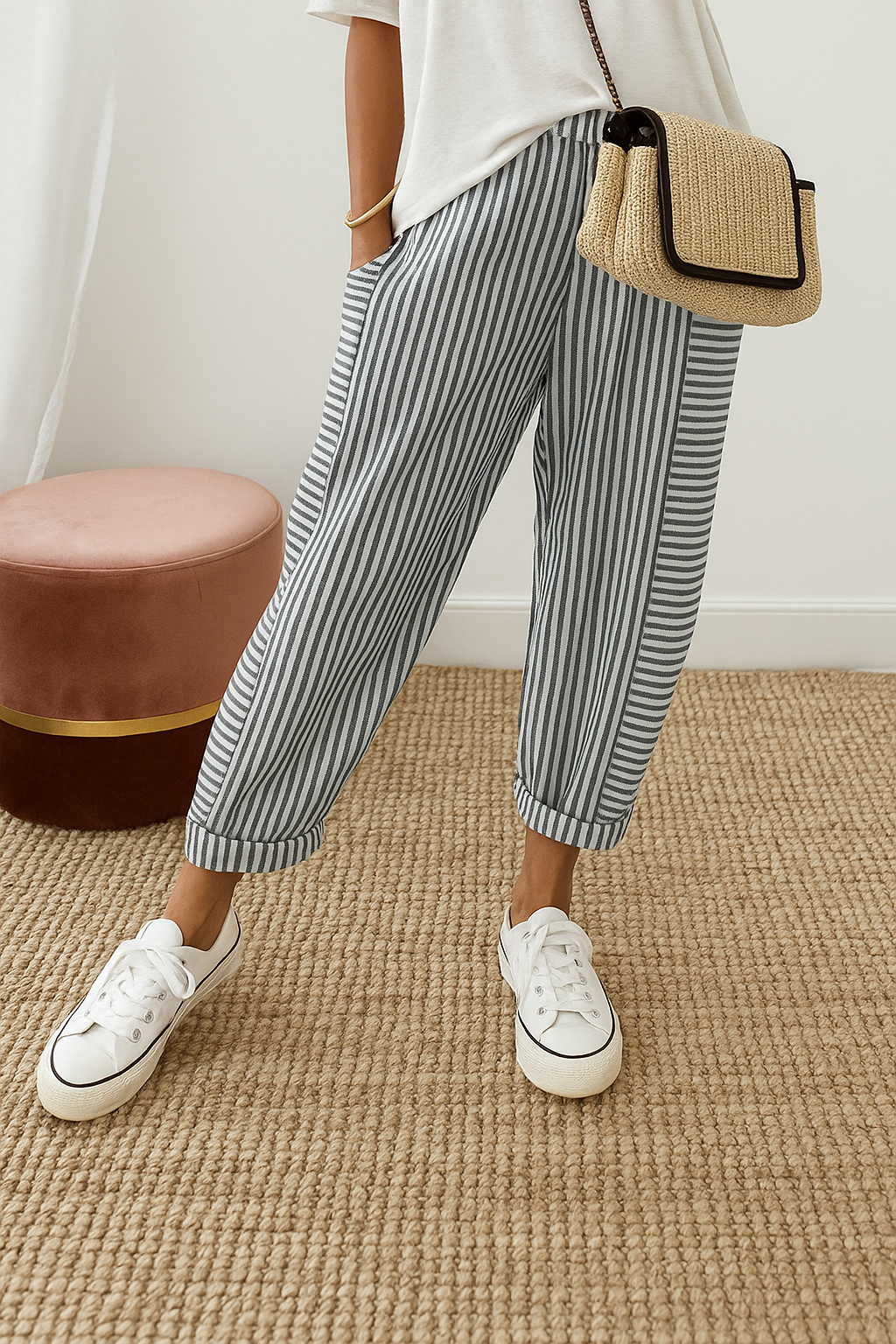 Marlyn Striped Pants