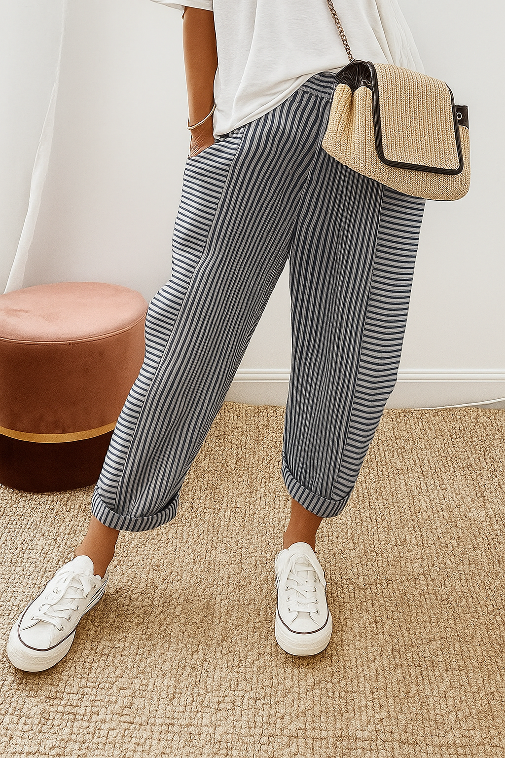 Marlyn Striped Pants