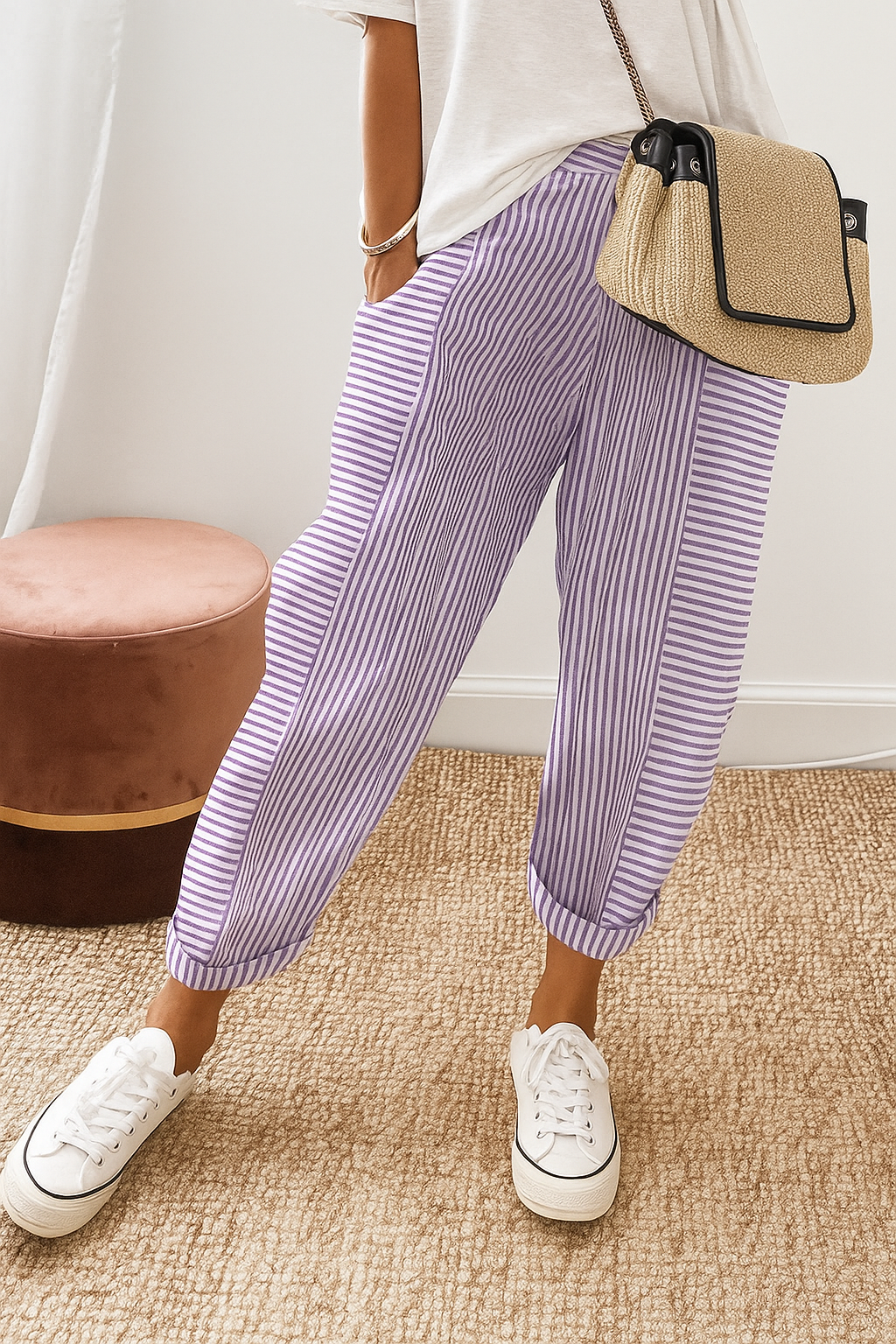 Marlyn Striped Pants