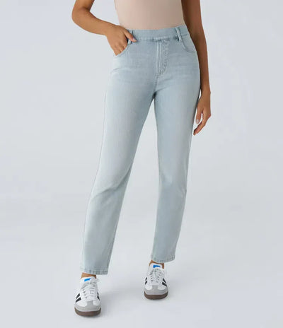 NOELLE High-Waisted Stretch Pants