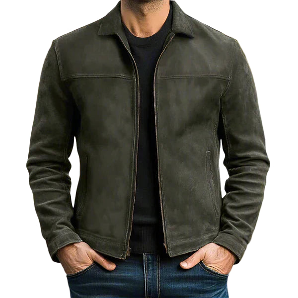 Vintage Leather Men's Jacket