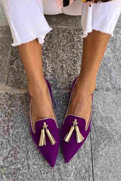 Amelie Tassel Loafers