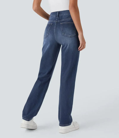 NOELLE High-Waisted Stretch Pants