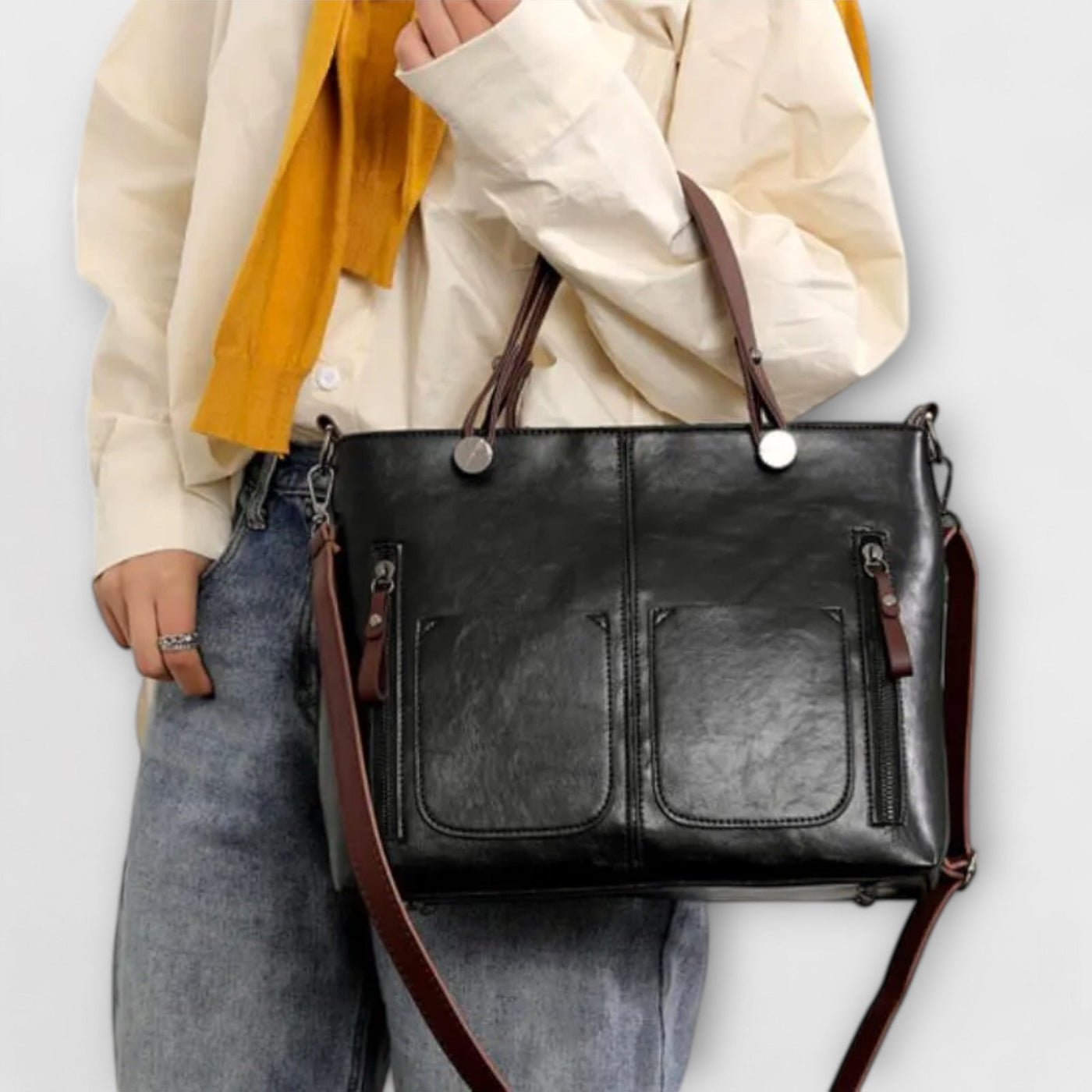 Clara - Stylish Leather Handbag