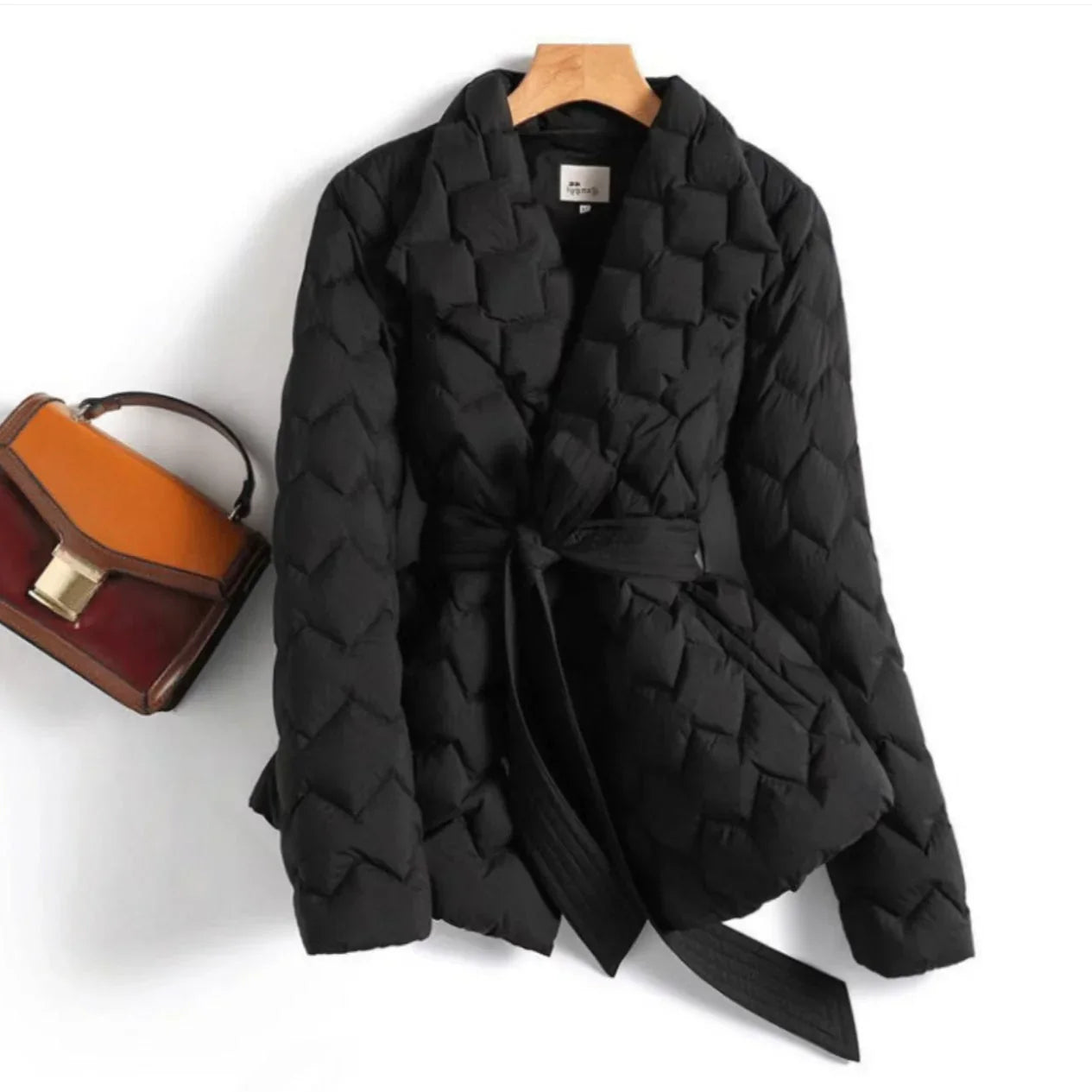 Tahlia Cross-Over Quilted Jacket