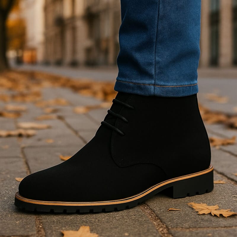 Florence | Boots with Contrast Edge