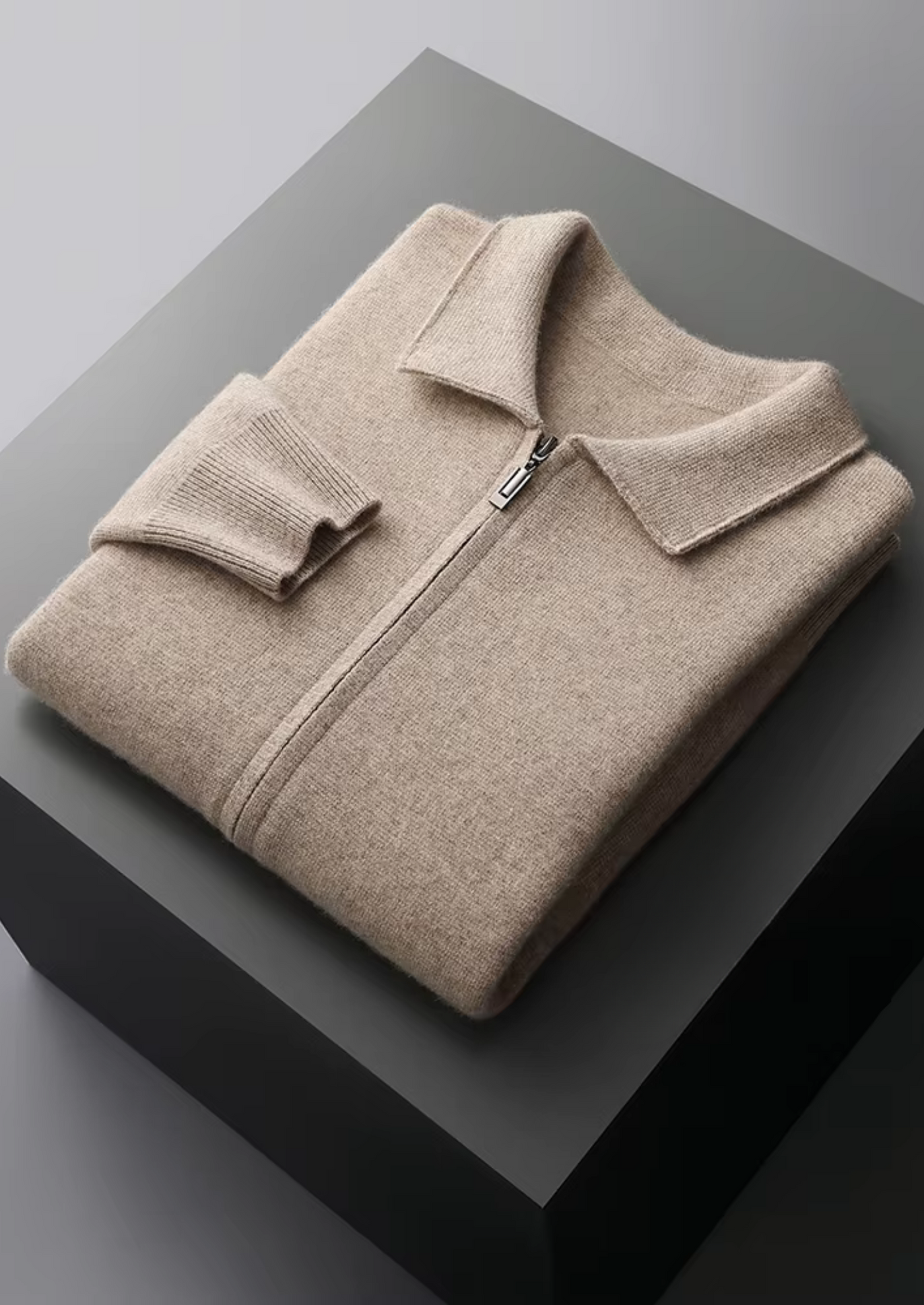 Ultra-Fine Merino Wool Zip