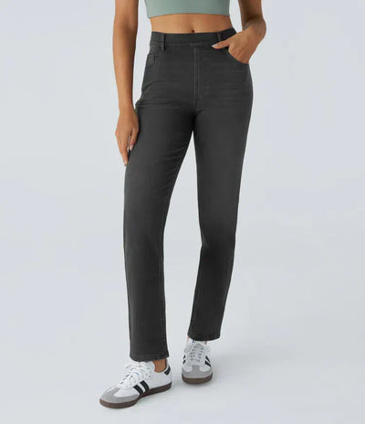NOELLE High-Waisted Stretch Pants