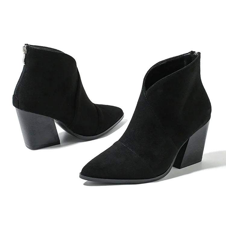 Emeryn Pointed Ankle Boots