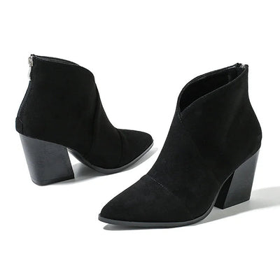 Emeryn Pointed Ankle Boots