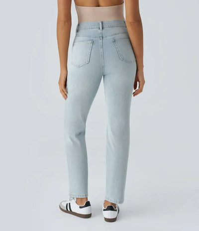 NOELLE High-Waisted Stretch Pants