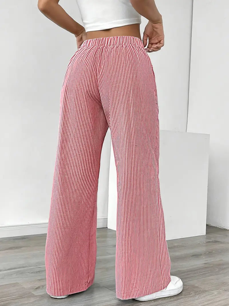 Elena Relaxed Stripe Pants