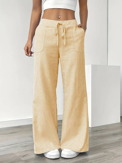 Elena Relaxed Stripe Pants
