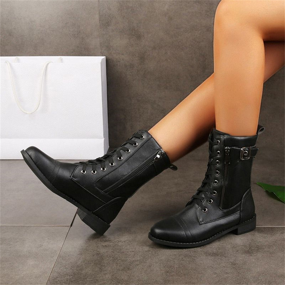 Ericka Zipper Boots