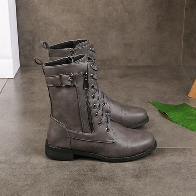 Ericka Zipper Boots