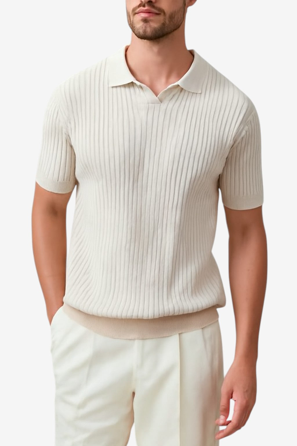 Ferrano Ribbed Polo