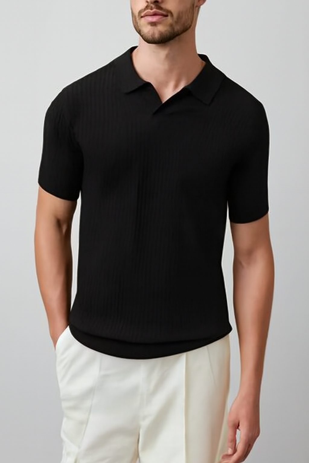 Ferrano Ribbed Polo