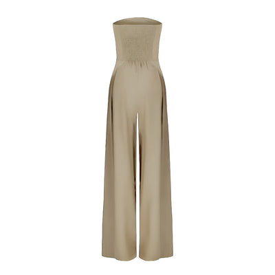 Emily Strapless Wide-Leg Jumpsuit