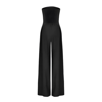 Emily Strapless Wide-Leg Jumpsuit
