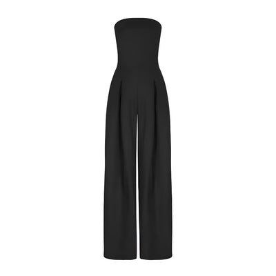 Emily Strapless Wide-Leg Jumpsuit