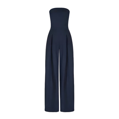 Emily Strapless Wide-Leg Jumpsuit