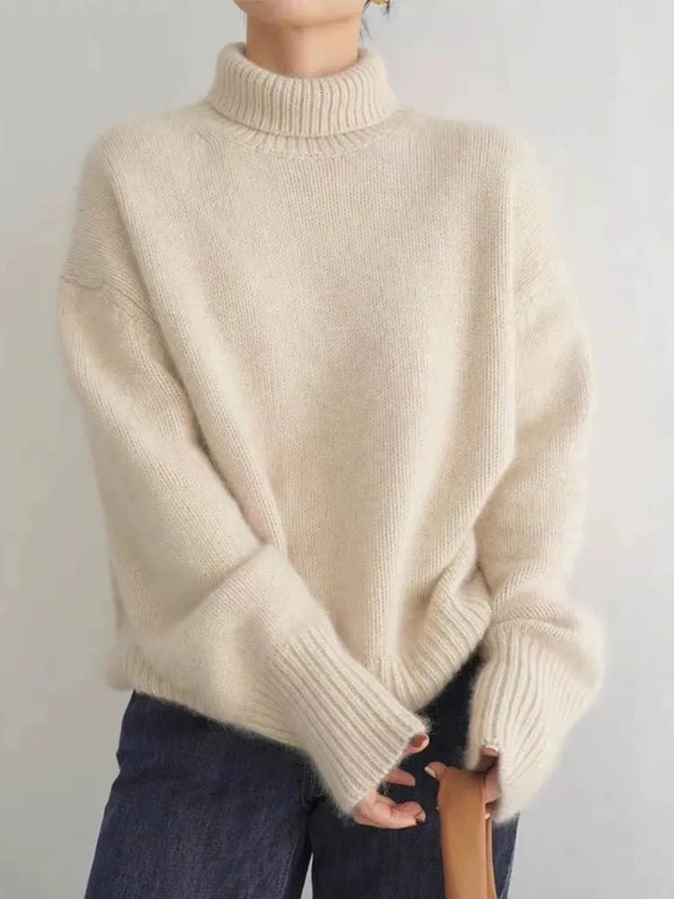 Ava Classic Turtleneck Sweater