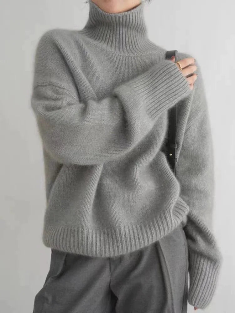 Ava Classic Turtleneck Sweater