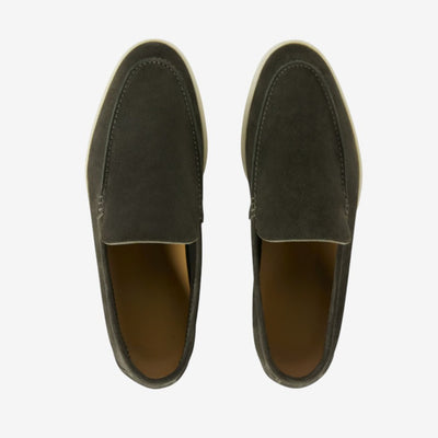 Elegant Dark Green Loafers