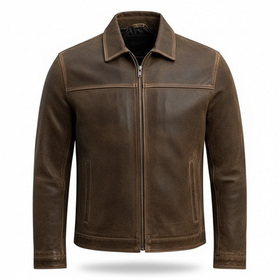 Vintage Leather Men's Jacket