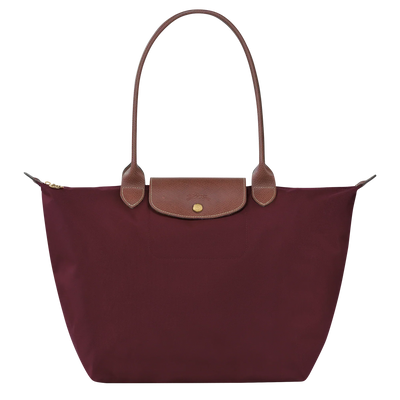 Le Pliage Tote Bag Burgundy