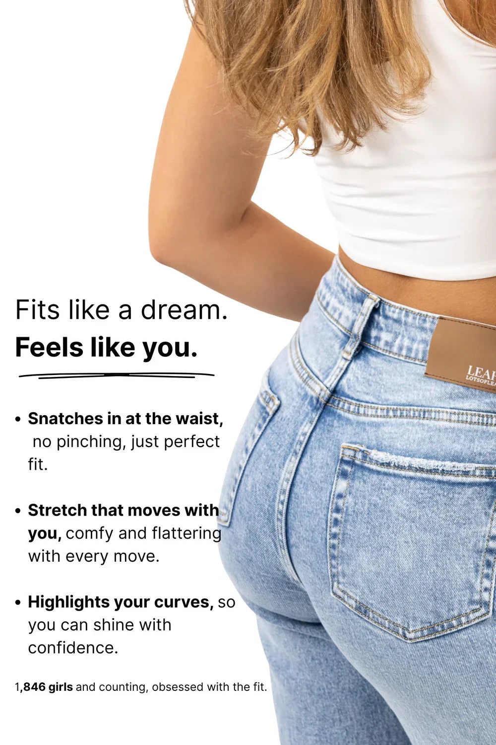 Emma Wide Leg Stretch Jeans