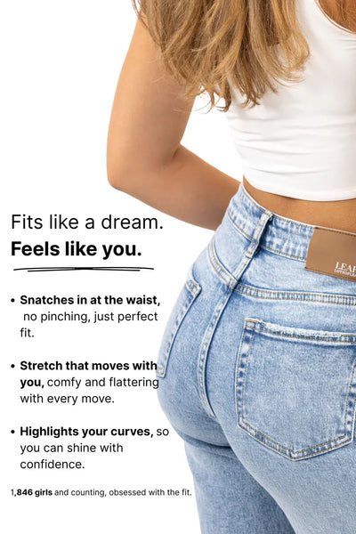 Emma Wide Leg Stretch Jeans