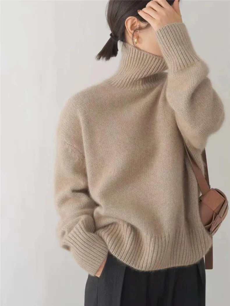 Ava Classic Turtleneck Sweater