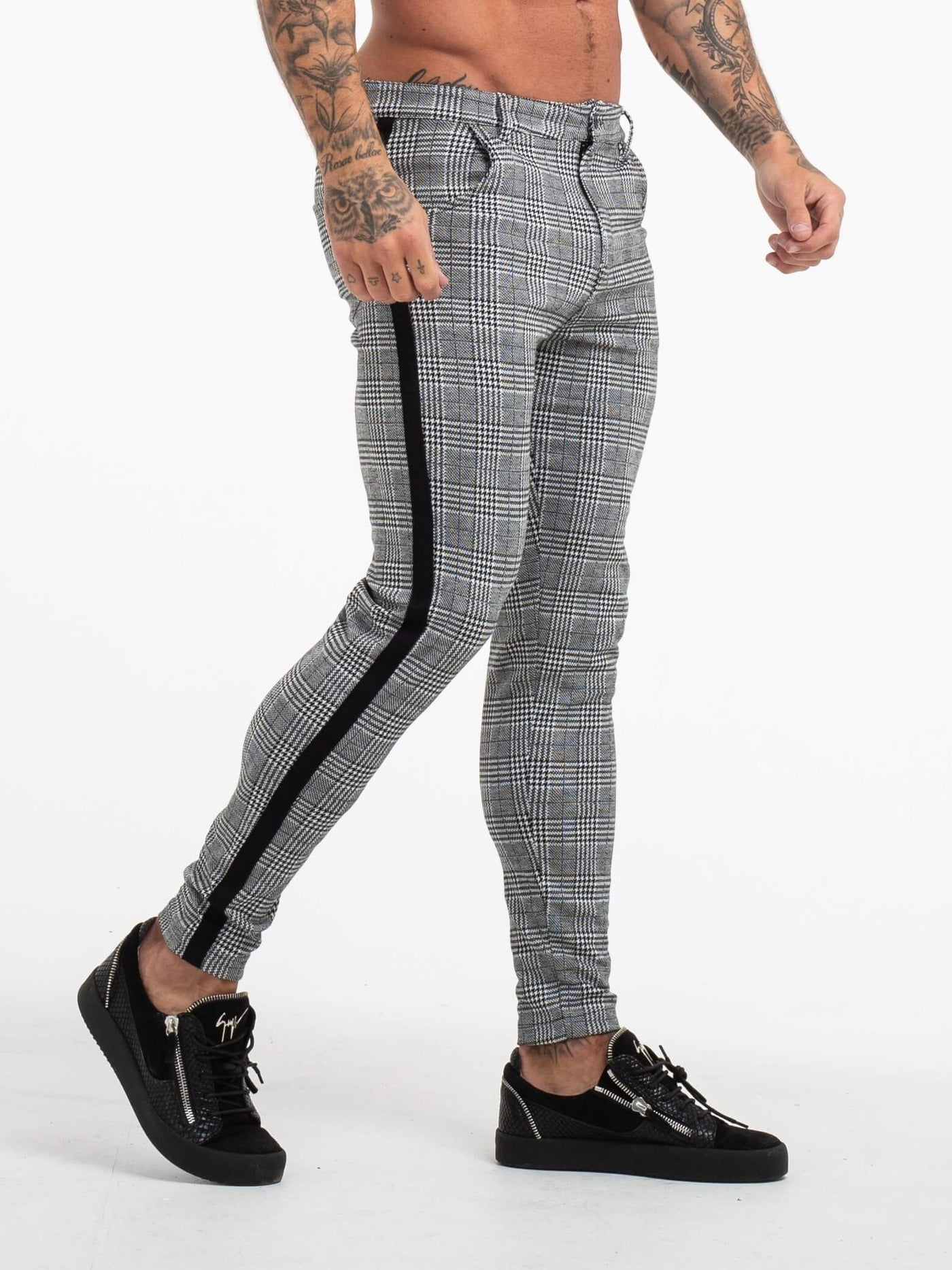 Grey&Black Motion Trousers