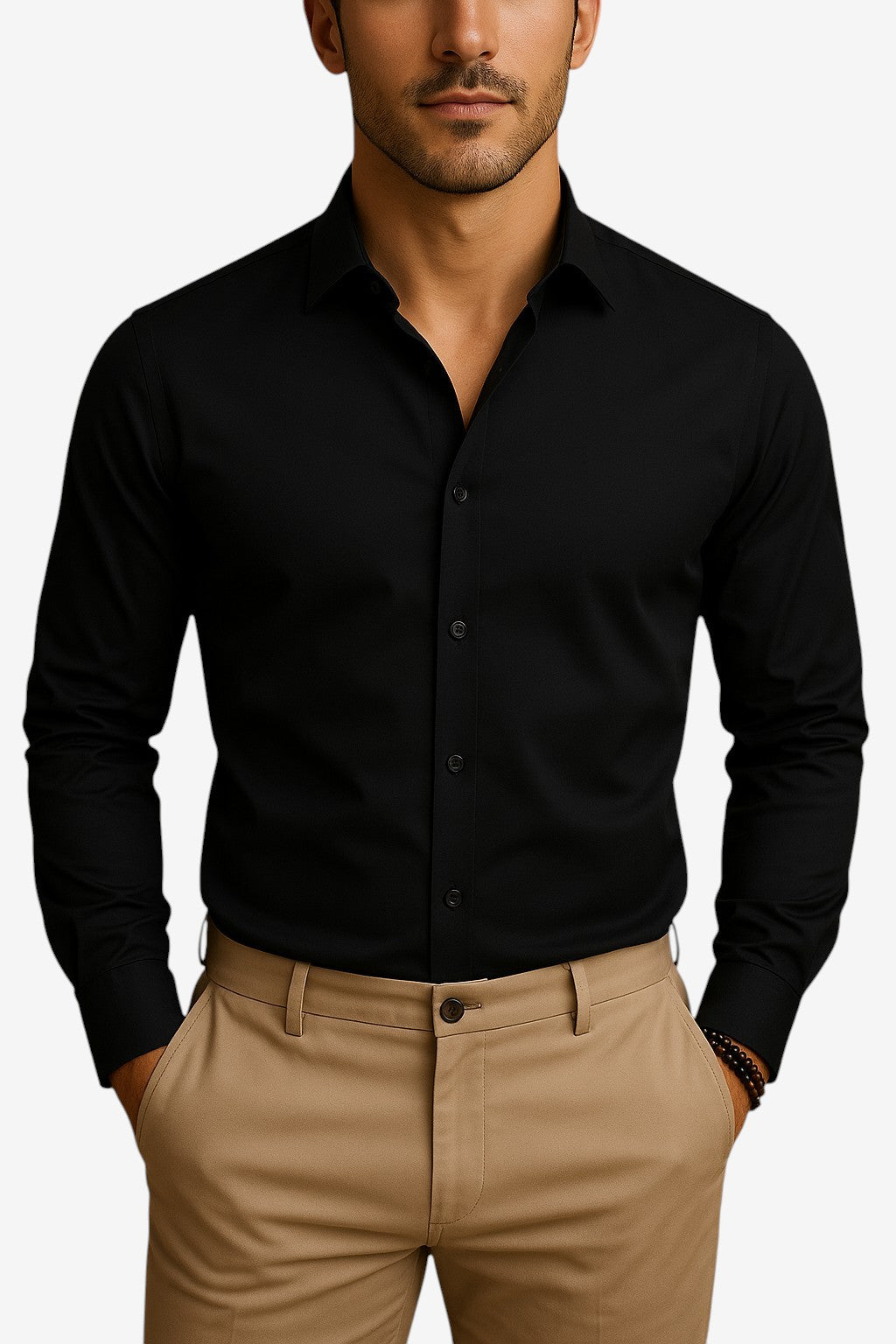 StretchFit Black Shirt