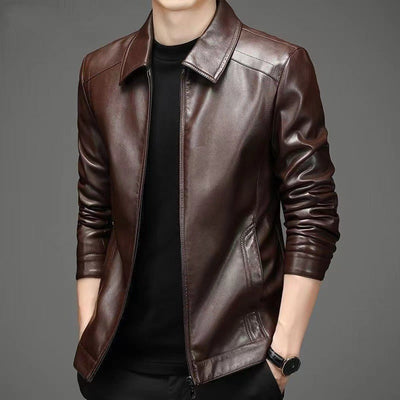 Relaxed Leather Jacket