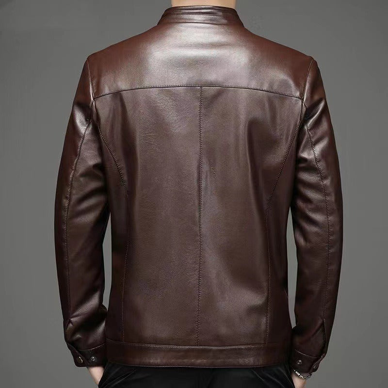 Relaxed Leather Jacket