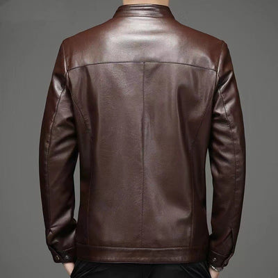 Relaxed Leather Jacket