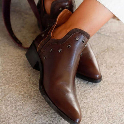 Arden Studded Western Boots
