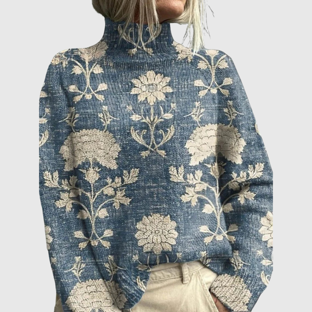 Evelyn Warm & Elegant Turtleneck Sweater